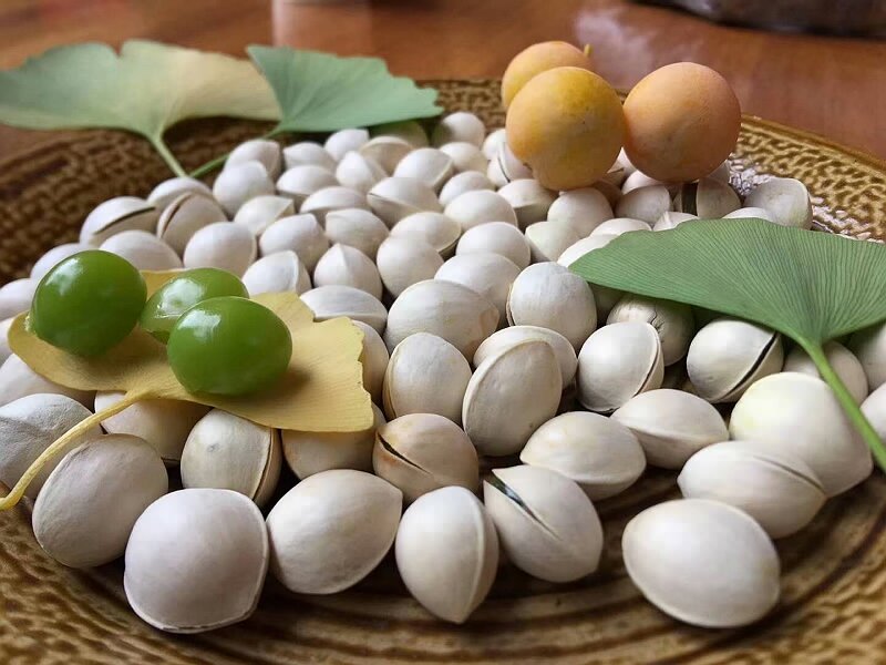 白果燉雞